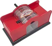 CHH Card Shuffler 2 Deck Hand Crank, Welcome to Las Vegas