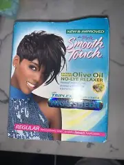 Luster's Pink Smooth Touch Extra Virgin Olive Oil No-Lye Relaxer Kit (Regular)