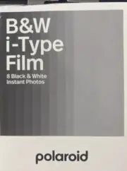 NEW POLAROID Black & White I-Type Film 8 Instant Photos Sealed NEW!