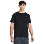 【UNDER ARMOUR】UA 男 RUSH VENT 短袖T-SHIRT_1383700-001(黑色)