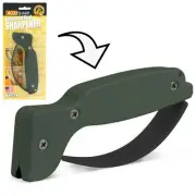 AccuSharp 008C Original Knife Sharpener Tungsten Carbide Blades - Olive Drab
