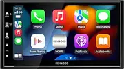KENWOOD DMX7722DABS - 17.3 cm (6.8 inches) Digital Media AV Receiver with Wireless CarPlay & Android Car (4 x 50 W, DAB+/FM, BT, 3X Pre-Out 2.5 V, USB, iPod/iPhone Control)