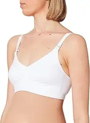 [Medela] Comfort Bra - Seamless, Wireless Nursing Bra for Pregnancy and Breastfeeding with a Stretchy Band and Breathable Material for All-Day Comfort
