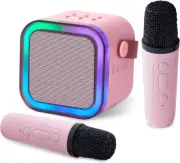 Portable Karaoke Machine for Kids & Adults, Bluetooth Mini Singing Microphone...