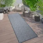 Rugshop Outdoor Rug Runner Transitional Floral Circles Indoor Outdoor Rugs 2x7
