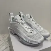 Nike Air Jordan XXXVI 36 Low Pure Money White-Metallic Silver Sz 11 [DH0833-101]