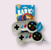 Bark Box "Ate-Bit Controllers " Dog Toy Old School Nintendo Controllers