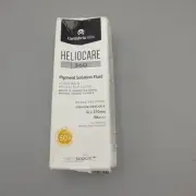 Heliocare 360 pigment solution fluid sunscreen protects corrects unifies 50 ml