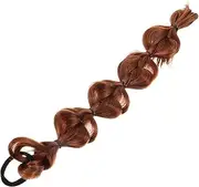 BELLIFFY Bubble Ponytail Hair Extension Stylish Braiding Hair Wig Safe Material Unique Decorative Design