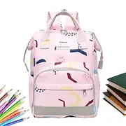 Multifunctional Baby Bag, Large Capacity Travel Backpack, Portable Baby Changing Bag, Multiple Pockets Bottles, Diapers Storage, Efficient and Convenient
