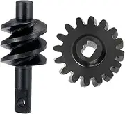 Steel Gear for Differential Axle, Worm Gear for SCX24 RC Crawler Accessories, 16T