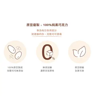 好田家 100%黑巧克力 薄片50入 原價800，特價660。100%原豆製成 原味無加糖、無代可可脂、零添加｜叢林健康