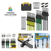 Bungee Cords with Hooks, Upgrade 30pcs Assortment Heavy Duty Outdoor with 24'...