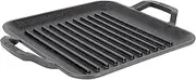 Lodge 11 Inch Square Cast Iron Chef Style Grill Pan