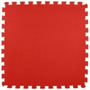 Greatmats Kids + Gym Interlocking Tiles 24" x 24" Non-Skid Foam Red (15-Pack)