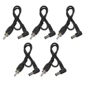 (5) Pack Short Effects Pedal DC Power Cables for CIOKS & Eventide Power Supplies