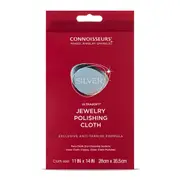Connoisseurs Jewellery Cleaning Cloth Silver