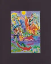 8X10 Matted Print Art Picture Jerry Garcia: 1992 Junglescape