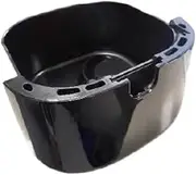 Air Fryer Accessories Oil Pan，Compatible for Philips HD9200，Deep Fryer Replacement Parts Inner Basket Baking Tray