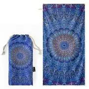 METEOR 180x90cm Extra Large Beach Towel with Carry Bag - Sand Free, Ultra Soft, Quick Dry, Fast Absorbent