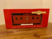 Bachmann 93811 G Scale Great Northern Center Cupola Wood Caboose (Metal Wheels)