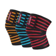 180 x 8Cm Fitness Leg Knee Compression Straps Elastic Bandages For Weightlifting Squats And Training