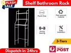 3 Tier Toilet Holder Shelf Bathroom Rack Laundry Washing Machine Storage Shelves