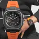 Bell&Ross BR-X5 CARBON ORANGE 3日鍊機械腕錶-41mm BRX5R-BO-TC/SRB