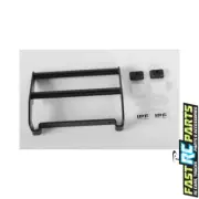 RC 4WD Cowboy Front Grille Guard W/Lights for TRX-4 79 Bronco Black RC4VVV-C0504