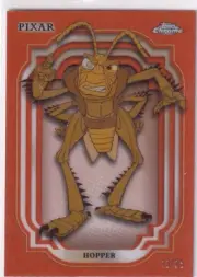 Topps Disney Chrome 2024 Card No. 81 Hopper Orange Refractor 13/25