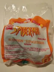 McDonald's Spider-man Scorpion Stingstriker Vehicle Happy Meal Toy #2 New Marvel