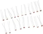 Baosity 20PCS Photoresistor LDR 5mm Light-Dependent Resistor Sensor GL5516