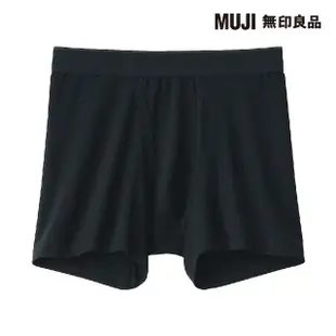 【MUJI 無印良品】男柔滑前開拳擊內褲(共8色)