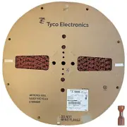 (1800) TYCO Insulated Female Quick Disconnect Connector 22-18 Gauge .110 Stud