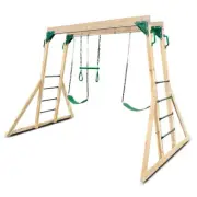 Lifespan Kids Daintree 2-in-1 Monkey Bars & Swing Set