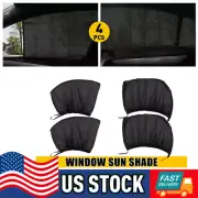 4Pcs Sun Shade Front & Rear Window Cover screen Sunshade Protector Car USA STOCK (for: Honda Civic)