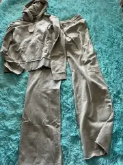 gray Hale Bob Los Angeles sweatsuit NWT M set