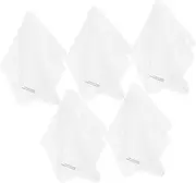 WATIIFUFU 5pcs Vinyl Record Cleaner Cloth Scratch Microfiber Wipes for CD Glasses Screen Cleaning Reusable Washable for Enhanced Sound Quality and Travel