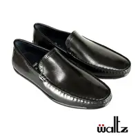 在飛比找momo購物網優惠-【Waltz】真皮時尚 豆豆鞋/休閒鞋/男懶人鞋(61212