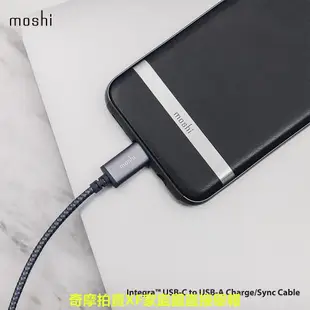 Moshi Integra USB-A to USB-C 充電傳輸編織線（1.5 m）