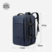Expandable Men'S Backpack Waterproof 17.3 in Laptop Backpack Man Large Capacity