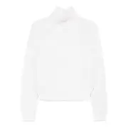 [Allude] Allude Ribbed Turtleneck Sweater XS NEUTRALS