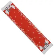 Christmas Table Runner Family Holiday Party Decorations Dining Table Decoration,Red