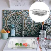 Over The Sink Colander Strainers For Kitchen Collapsible Colander