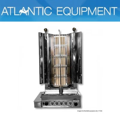 Kebab Machine Semi-Automatic Kebab Machine LPG Gas 5 Burnner- KMB5ELPG