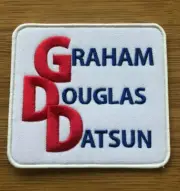 Sturt Football Club GRAHAM DOUGLAS DATSUN 1978 sponsor patch Double Blues SANFL