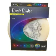 Nite Ize Flashflight LED Light Up Flying Disc Glow in The Dark for Night Games