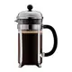 丹麥 Bodum 銀色-1928-16US4 1L 8 cup CHAMBORD Coffee Maker 法式濾壓壺 法式濾壓咖啡壺