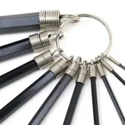 10PCS Set Metric Allen Key Hex Keys Alan Allan Wrench Steel Tools 1.5mm-10mm AU