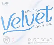 Velvet Pure Soap 4 PK